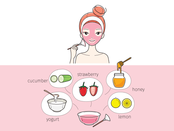 Natural Ingredients for Face Mask - Bella Forever