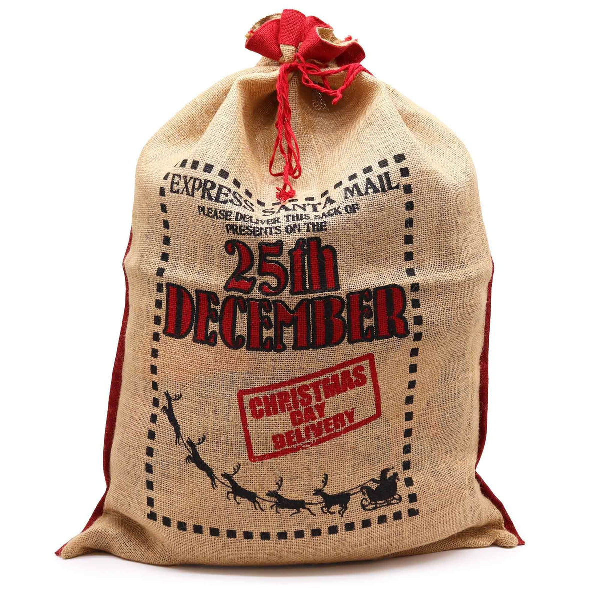 25th December Christmas Jute Sack - Bella Forever