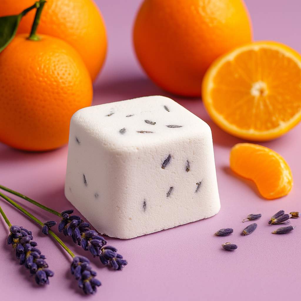 5 Aromatherapy Shower Steamers - Deep Sleep - Lavender and Mandarine - Bella Forever