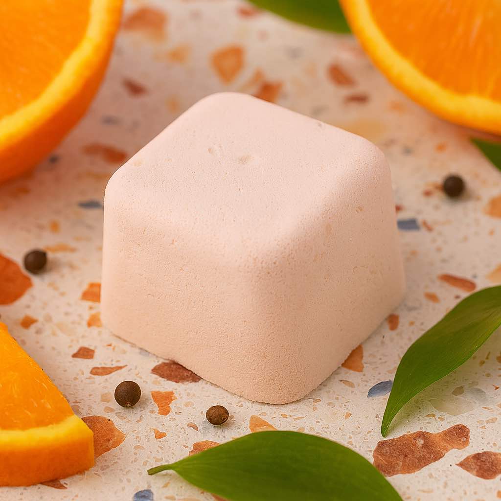 5 Aromatherapy Shower Steamers - Revitalise - Orange, Bergamot and May Chang - Bella Forever