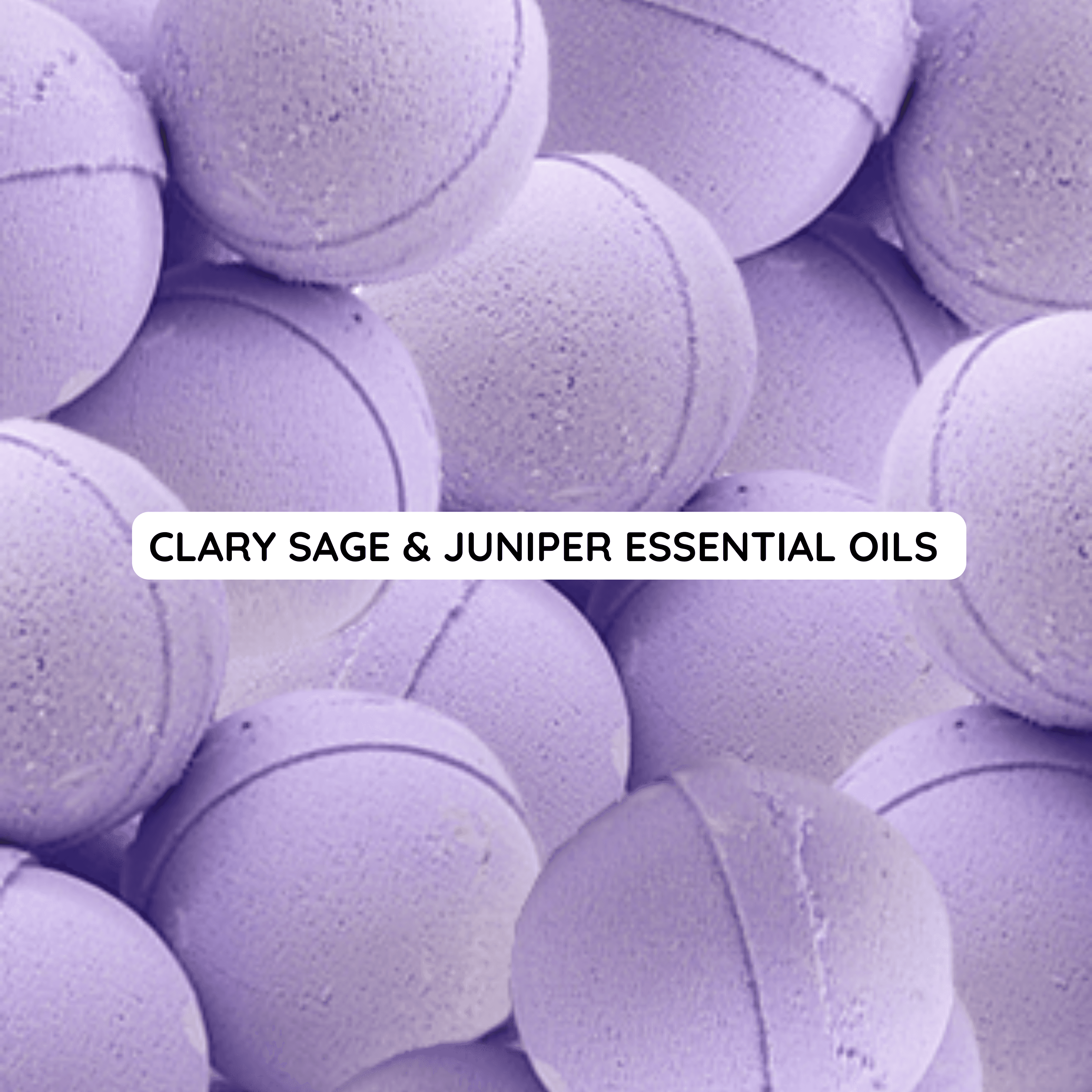 CLARY SAGE & JUNIPER BATH BOMB