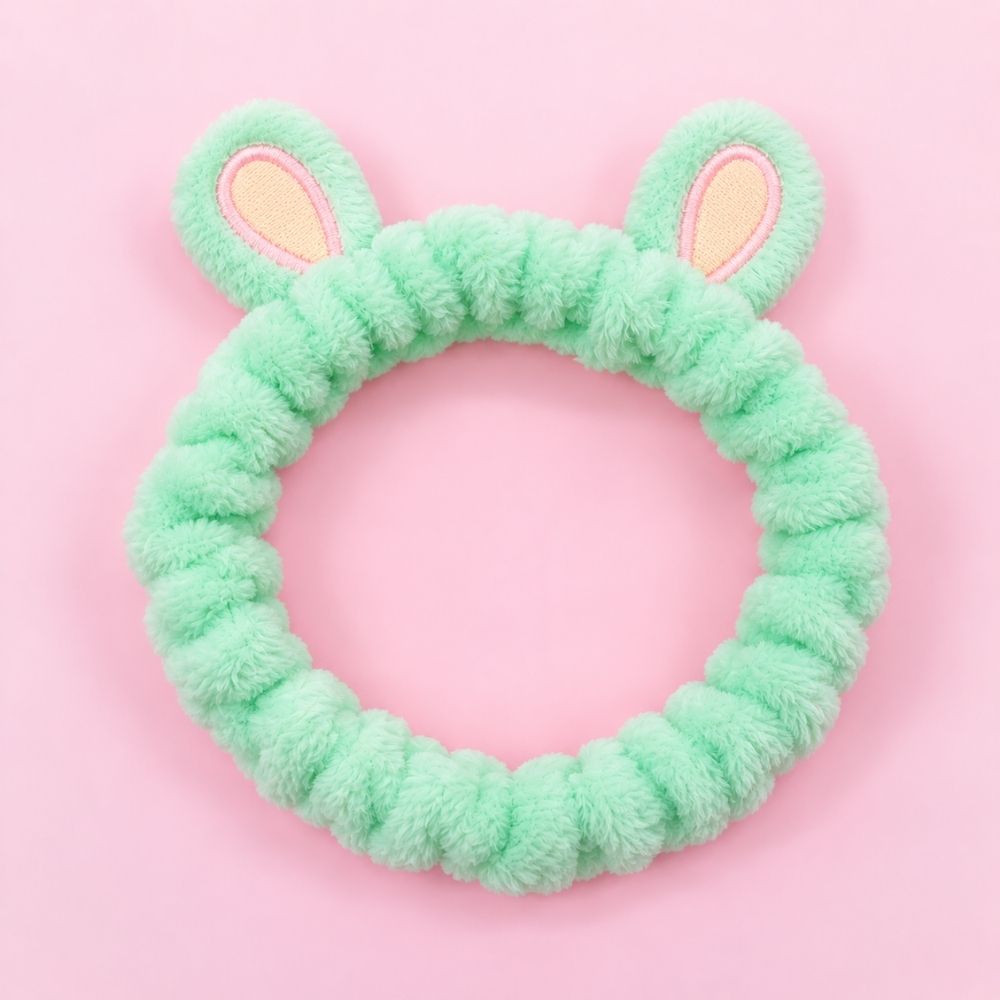 Makeup Headbands - ears aquamarine