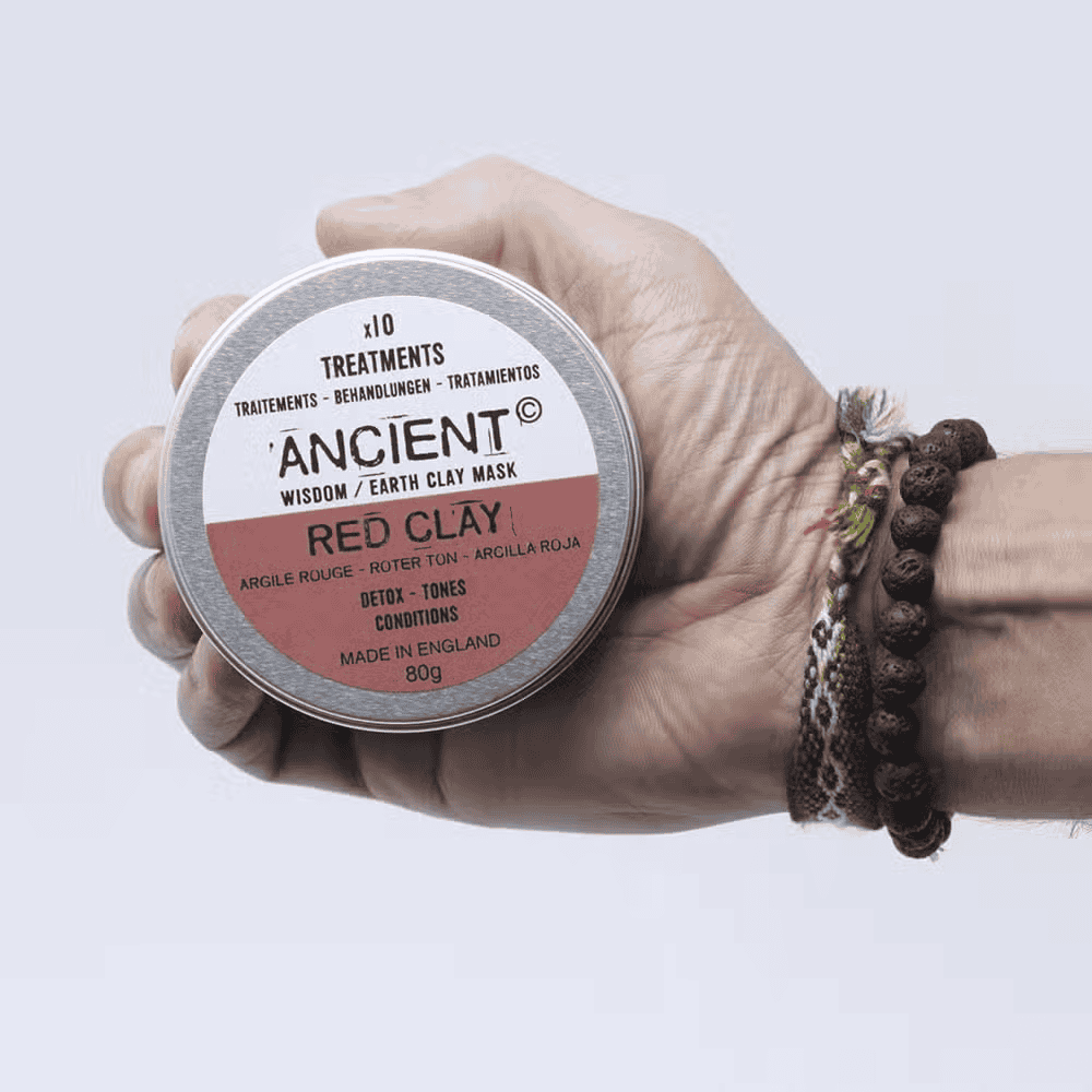 Red Clay Face Mask 80g 3