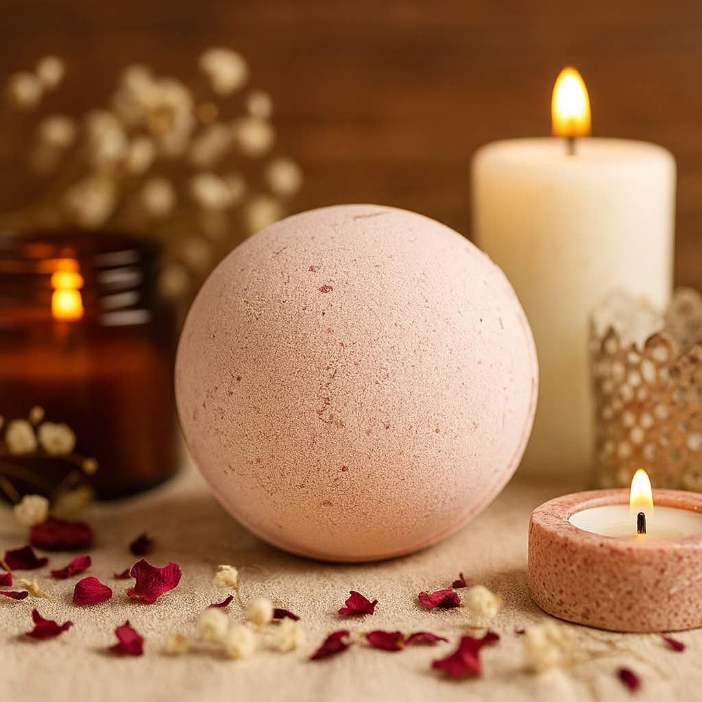 Shea Butter Bath Bomb - Oriental Musk