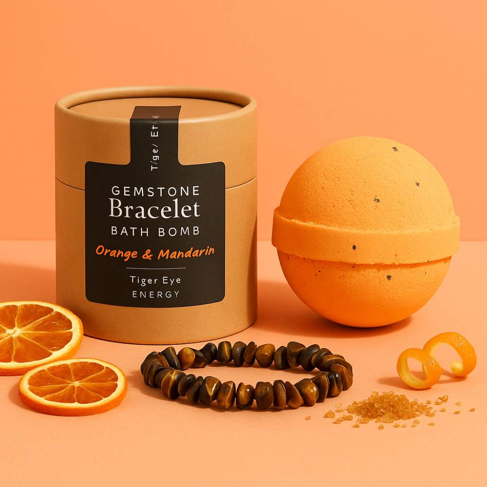 Tiger Eye Bracelet Bath Bomb