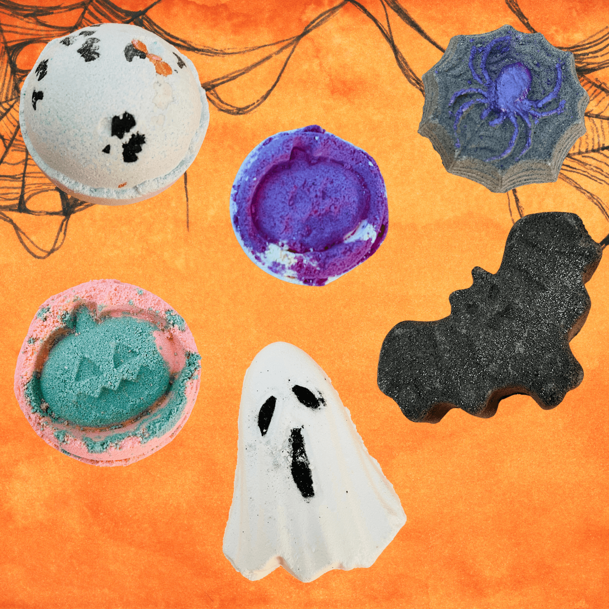 Halloween Bath Bombs Gift Set