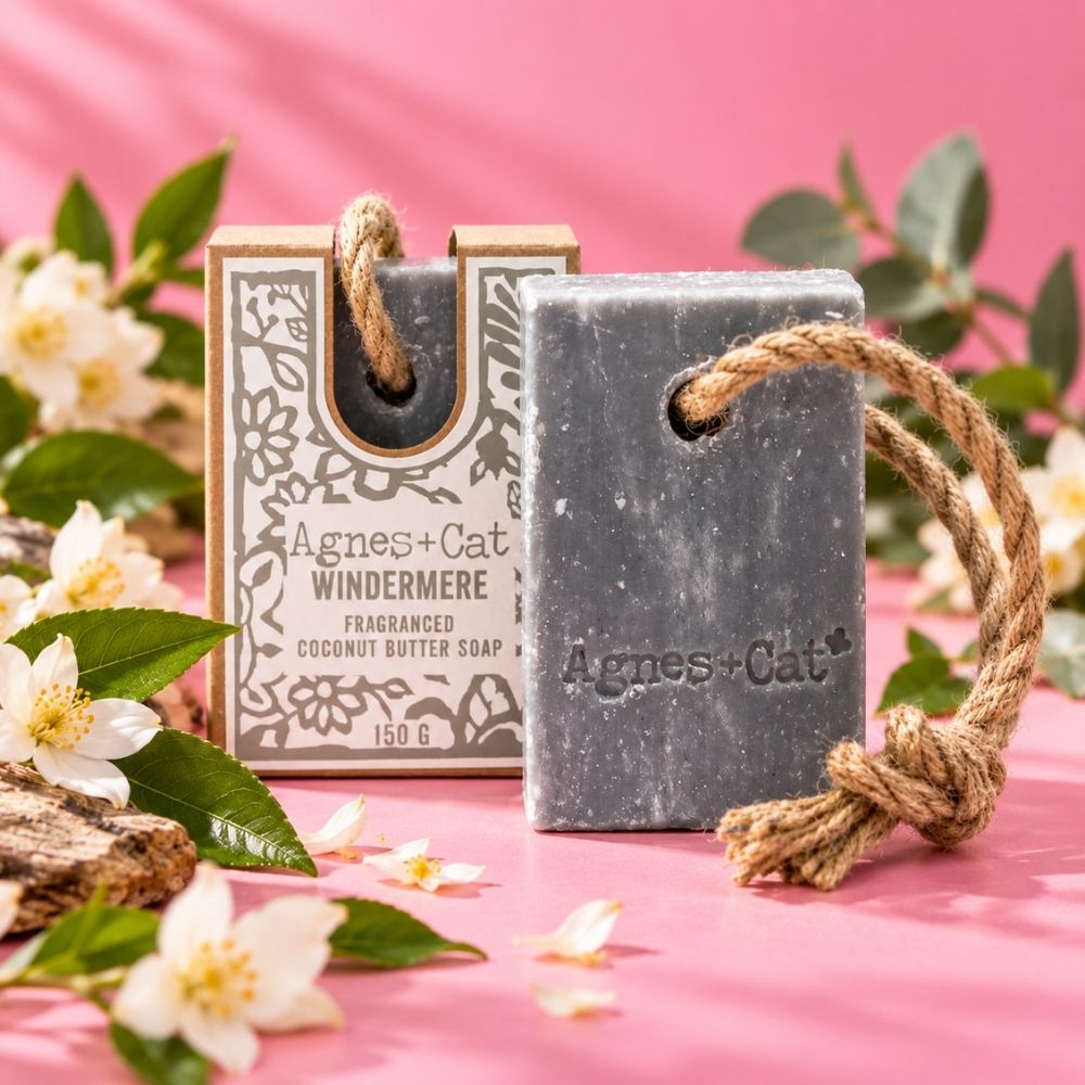 Windermere Soap on a Rope | Fragranced Hanging Soap