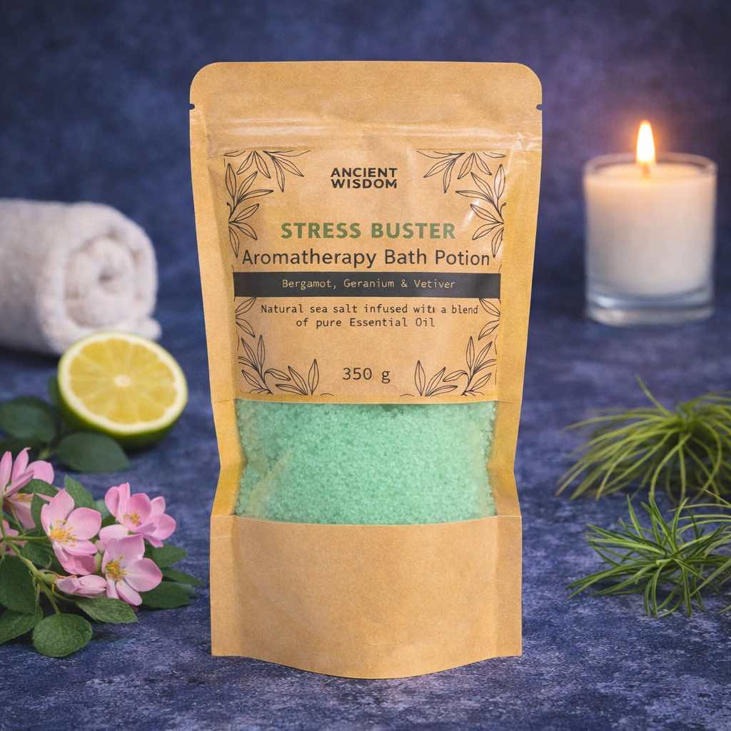 Aromatherapy Bath Potion - Stress Buster - Bella Forever