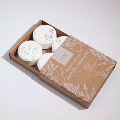 Aromatherapy Shower Steamers Gift Set – Mood Boost - Grapefruit, Cergamot, Rosemary, and Lemon Tea Tree - Bella Forever