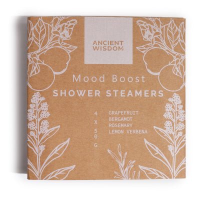 Aromatherapy Shower Steamers Gift Set – Mood Boost - Grapefruit, Cergamot, Rosemary, and Lemon Tea Tree - Bella Forever
