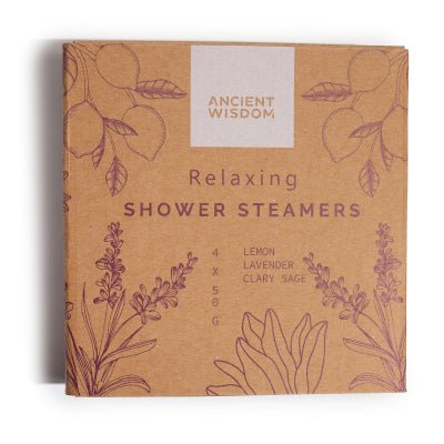 Aromatherapy Shower Steamers Gift Set - Relaxing - Clary sage, Lemon, and Lavender - Bella Forever