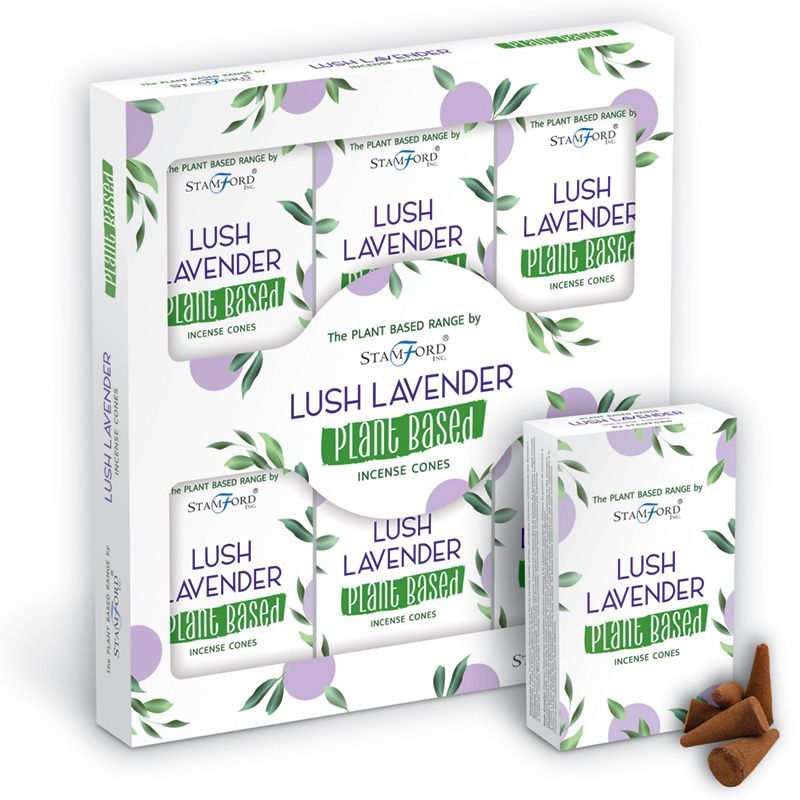 Plant Based Incense Cones - Lush Lavender - Bella Forever