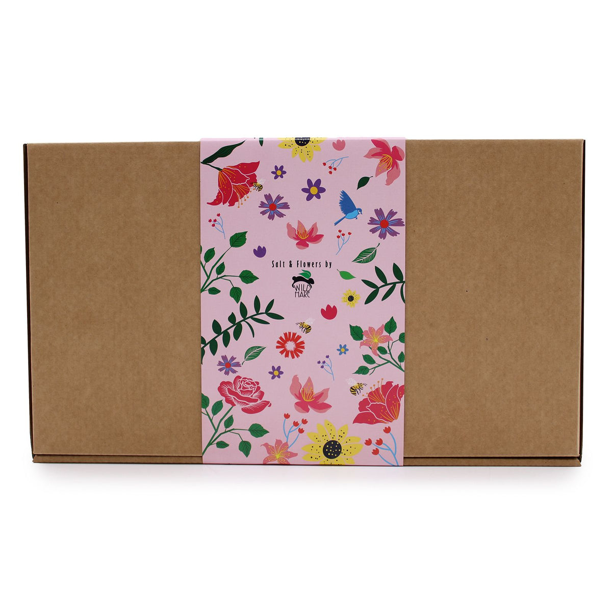 Ylang Ylang, Lemon & Orange Bath Salt & Soap Flower Gift Set