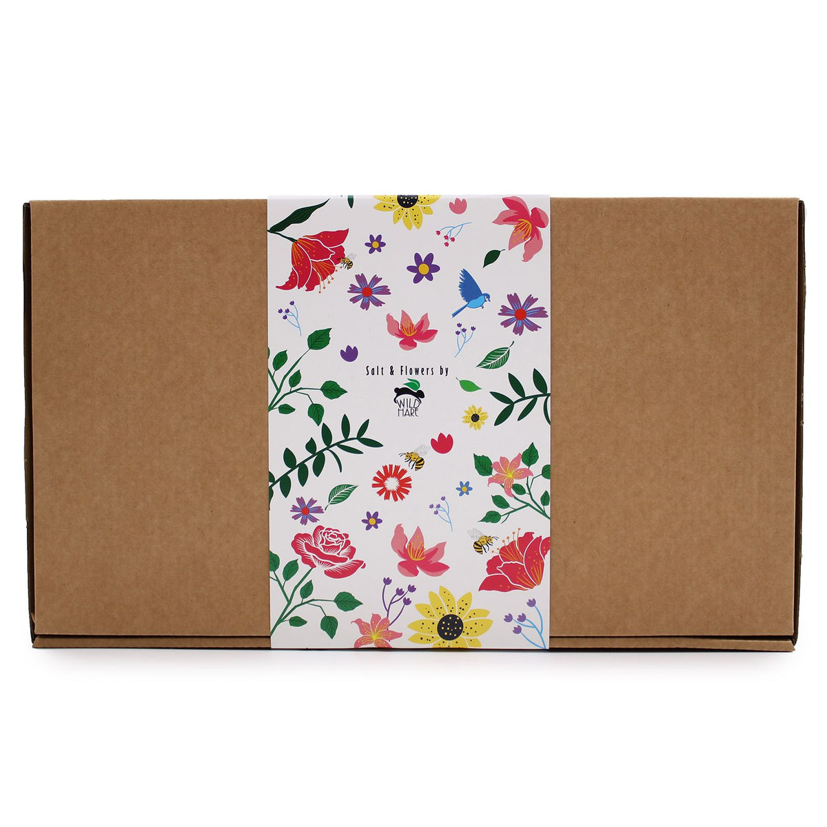 Eucalyptus, Ginger & Black Pepper Bath Salt & Soap Flower Gift Set