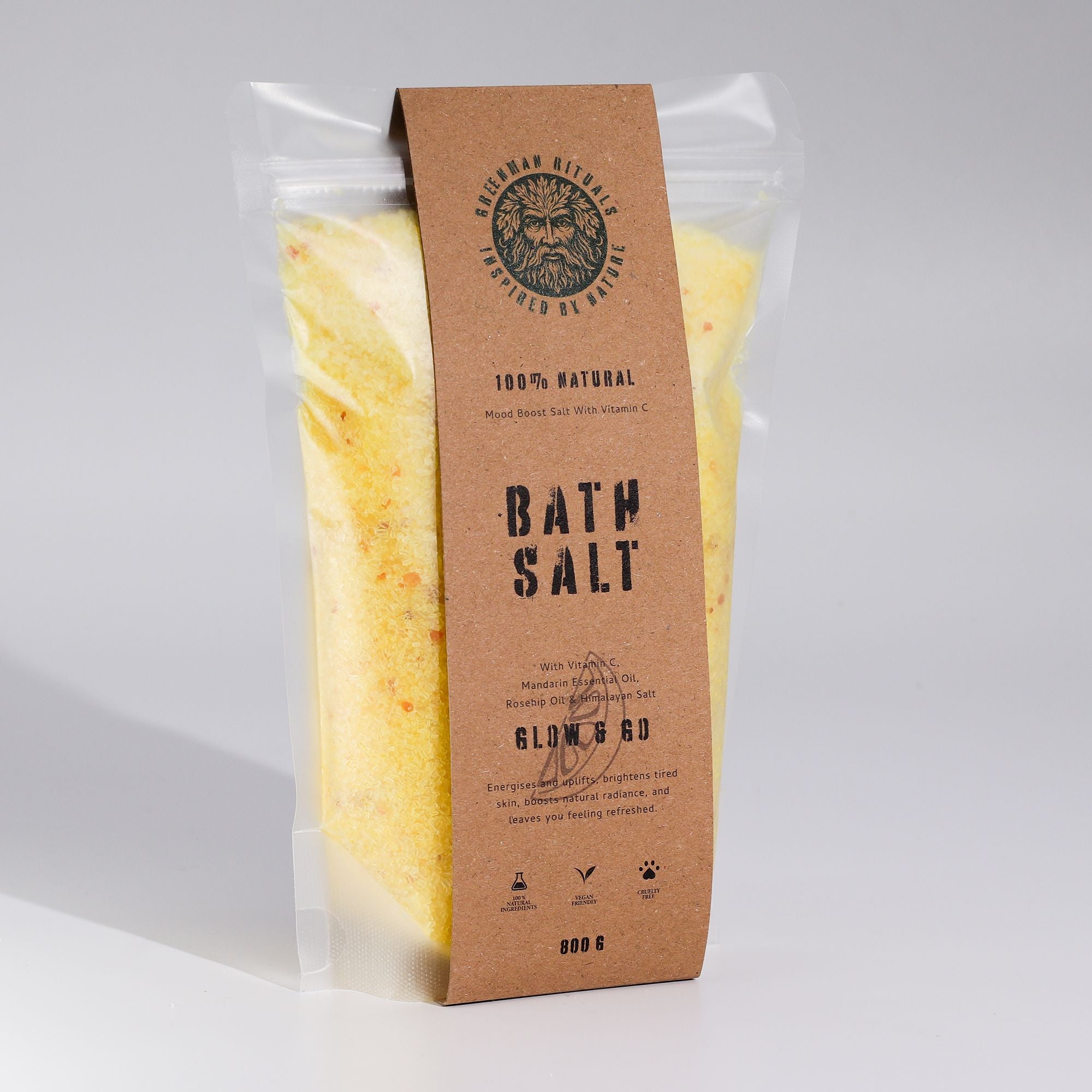 Vitamin C & Mandarin Epsom Bath Salts – Glow & Go