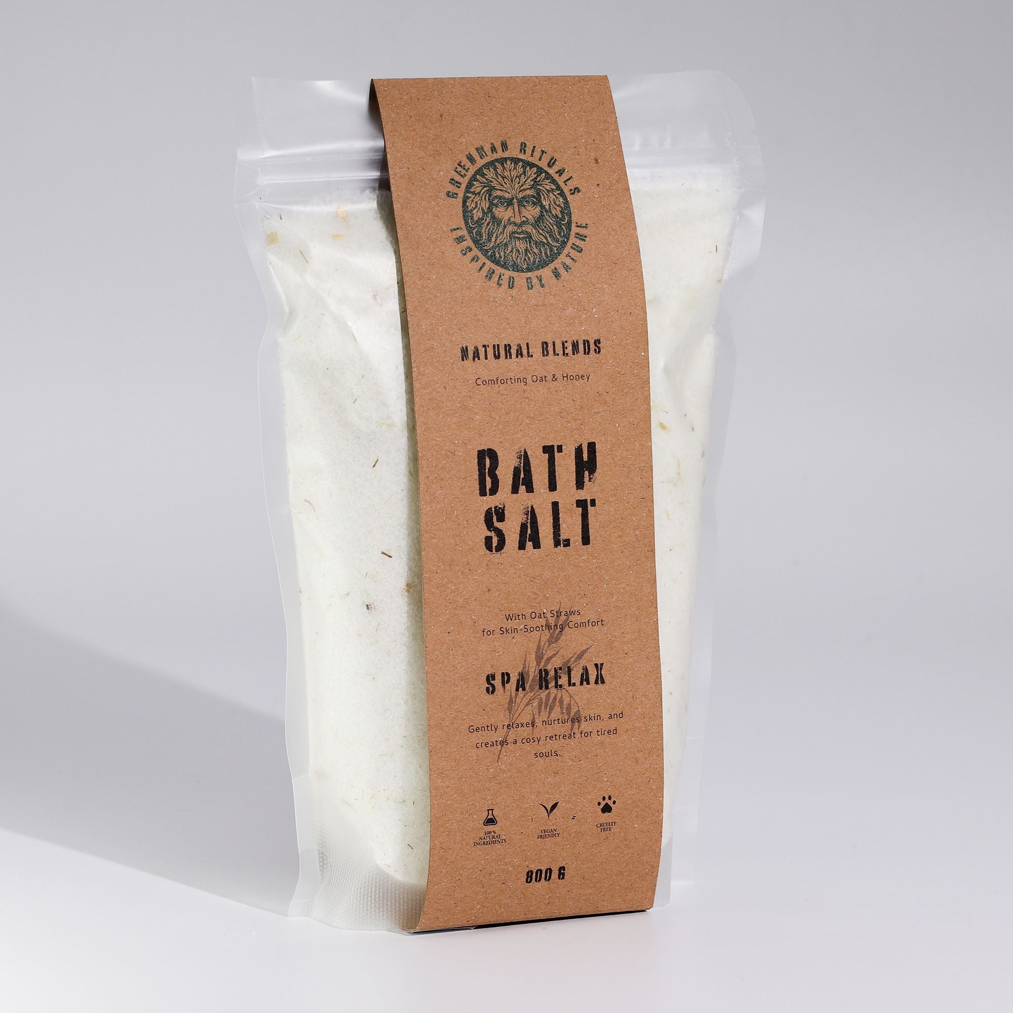 Oat & Honey Epsom Bath Salts – Spa Relax Blend