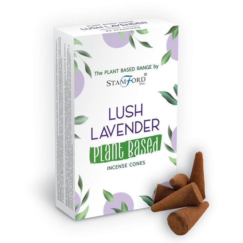 Plant Based Incense Cones - Lush Lavender - Bella Forever