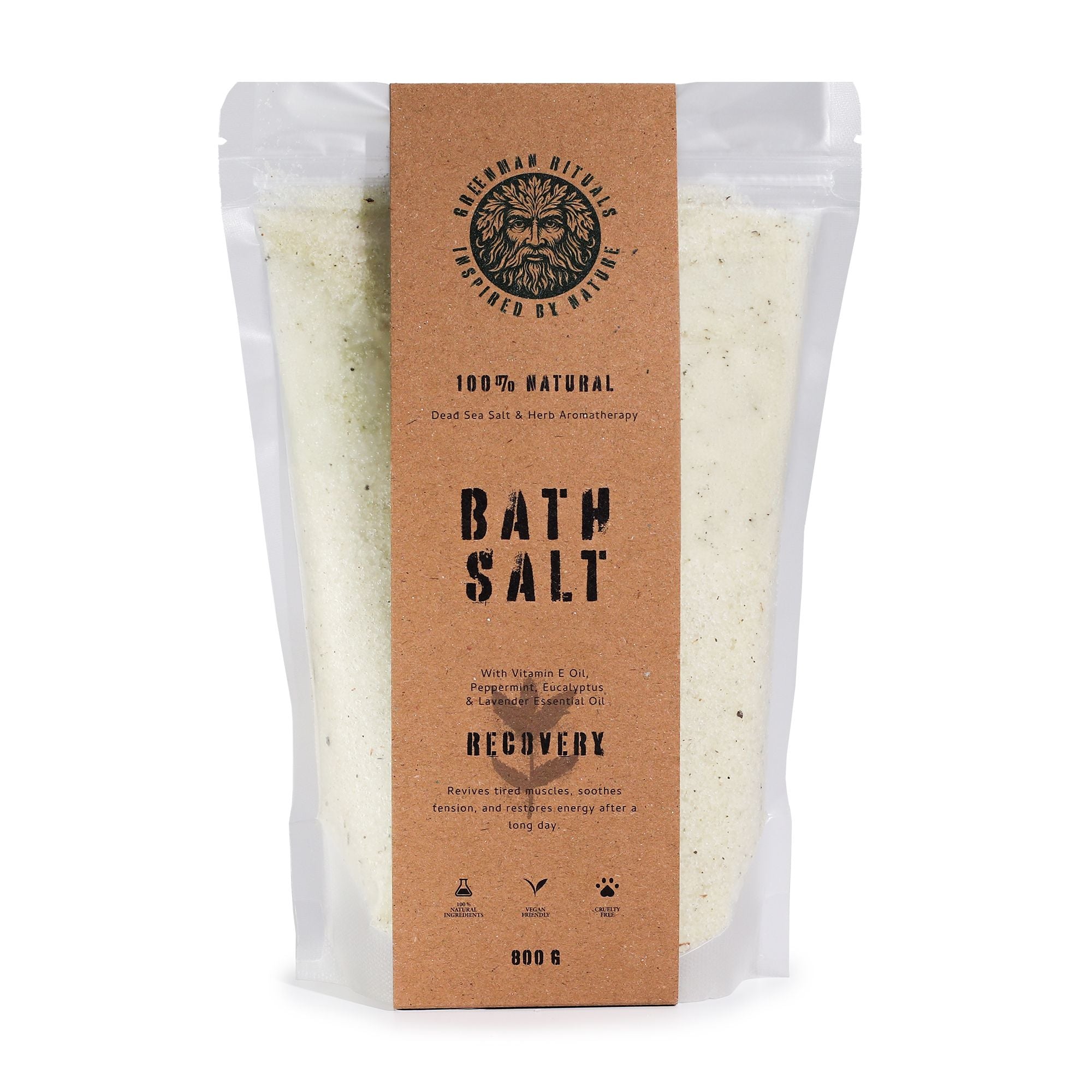 Menthol Aromatherapy Epsom Bath Salts – Recovery