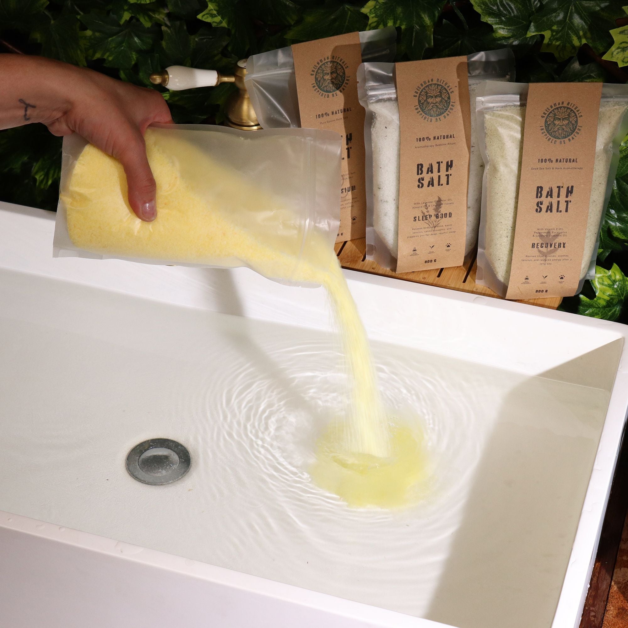 Vitamin C & Mandarin Epsom Bath Salts – Glow & Go