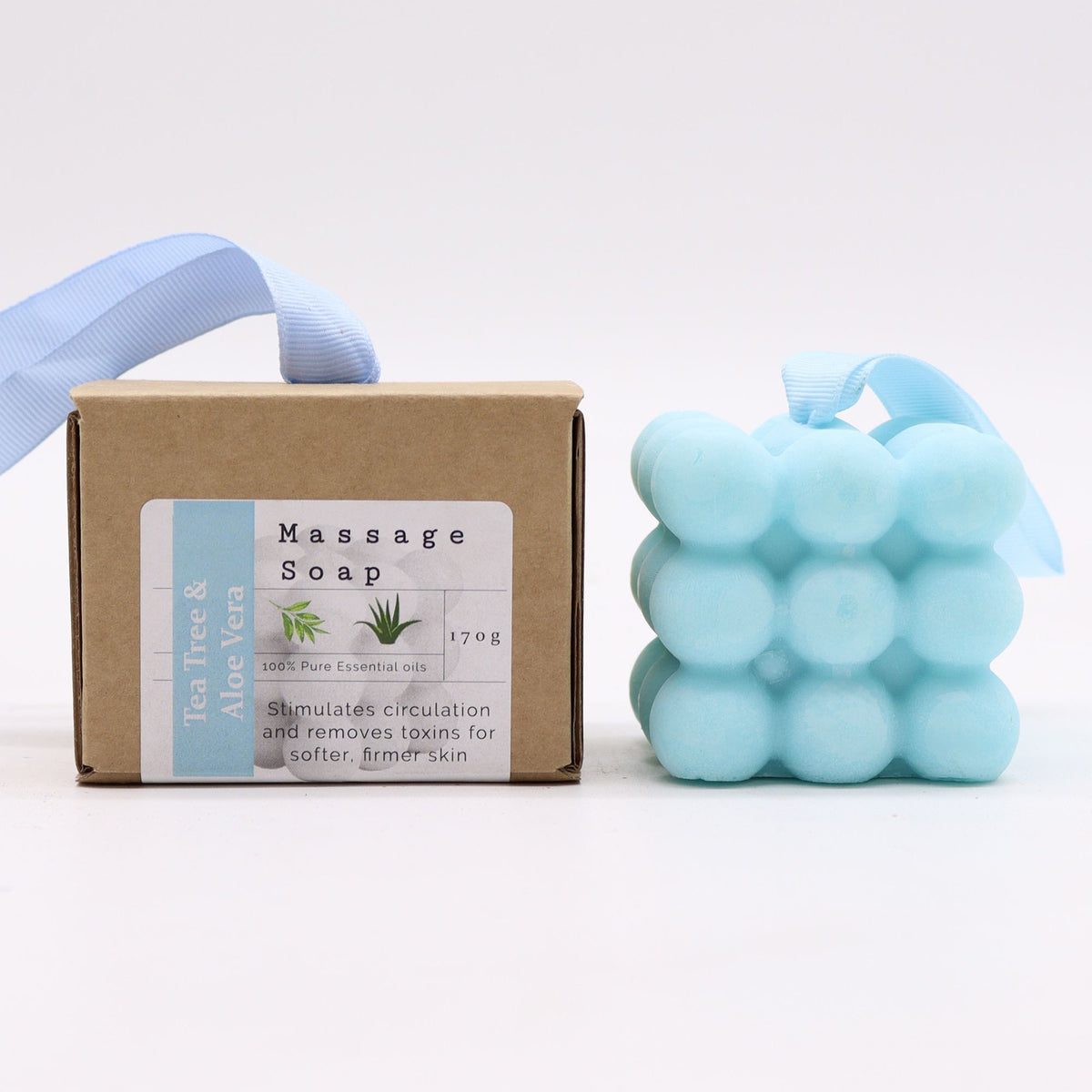 Tea Tree & Aloe Vera Massage Soap Bar – 170g