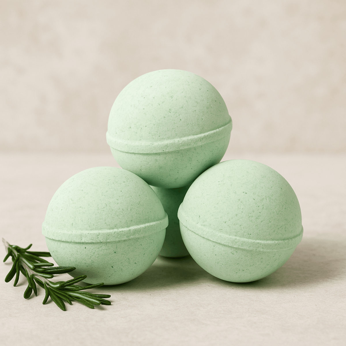 Bath Bomb for Sensitive Skin – Garden Harmony with Rosemary & Thyme - Bella Forever