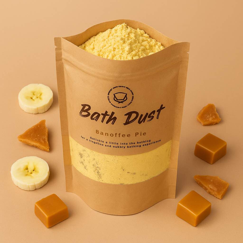 Bath Dust – Apple Pie & Custard - Bella Forever