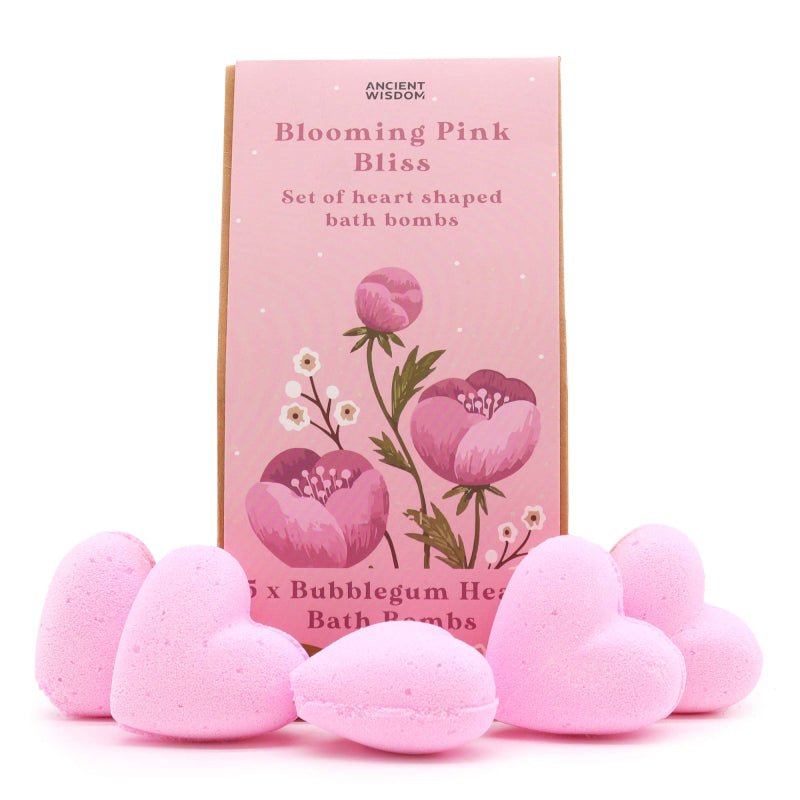 Bath Heart Gift Set – Blooming Pink Bliss - Bella Forever