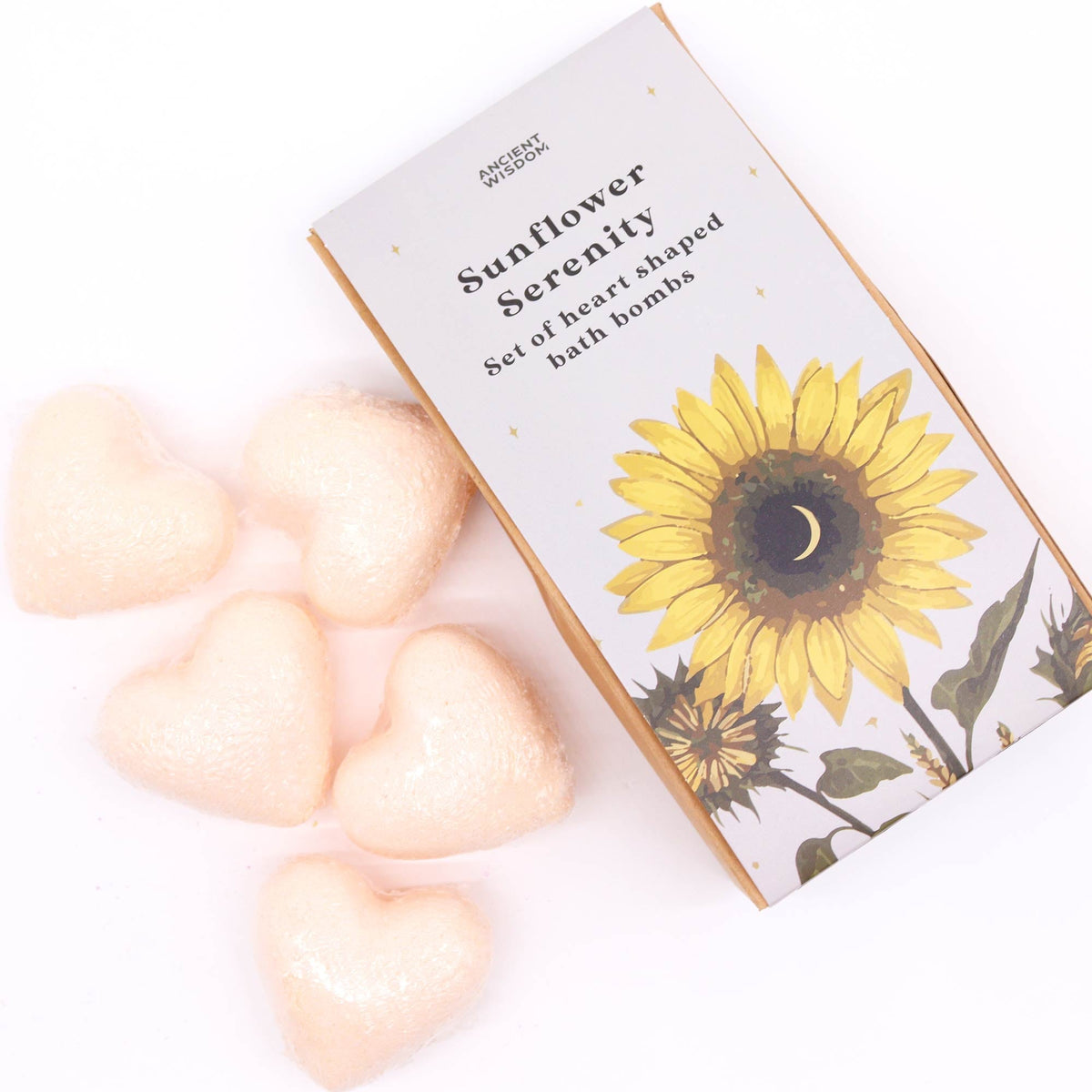 Bath Heart Gift Set – Sunflower Serenity - Bella Forever