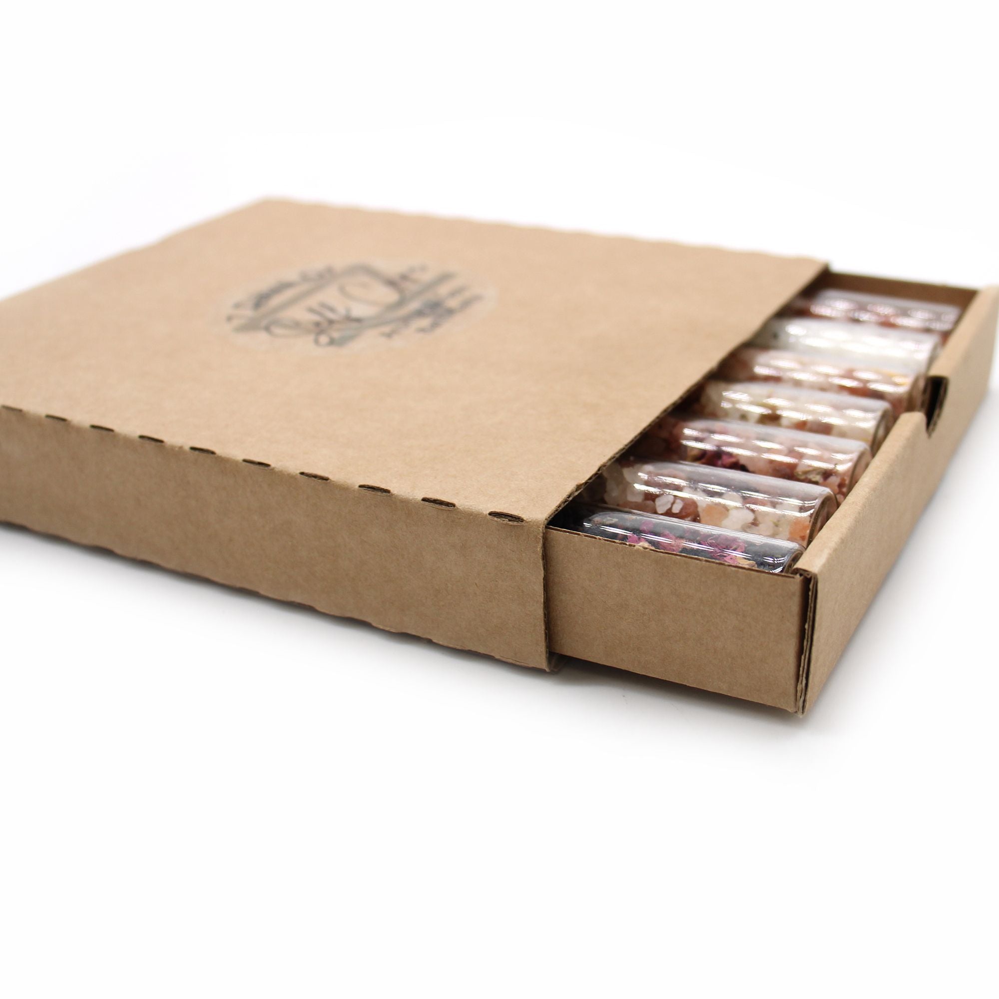 Bath Salts in Vials - Gift Pack of 7 - Bella Forever