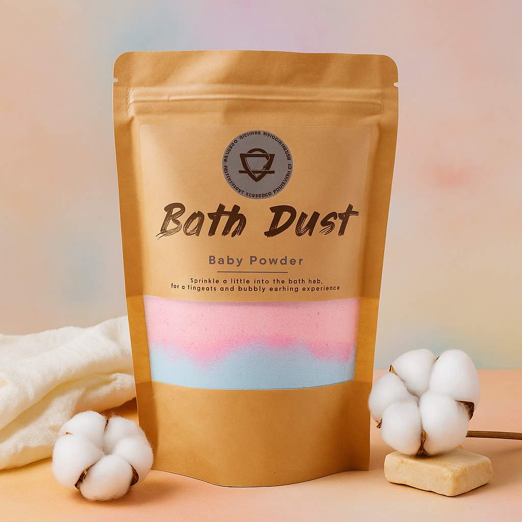 bath dust baby powder