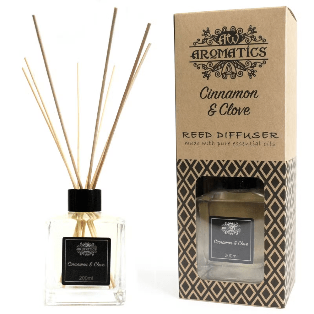 Cinnamon & Clove Essential Oil Reed Diffuser - Bella Forever