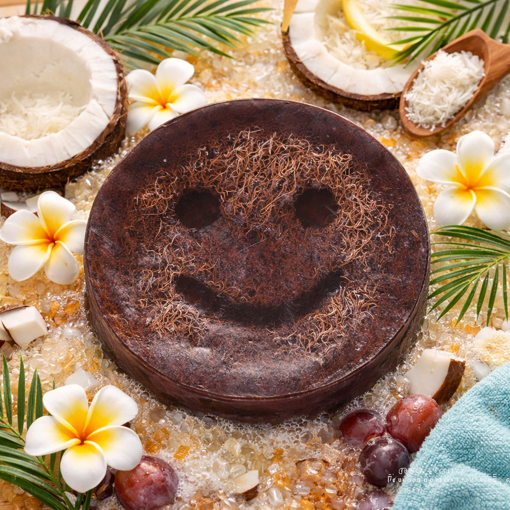 Happy Scrub Soap - Coconut - Bella Forever