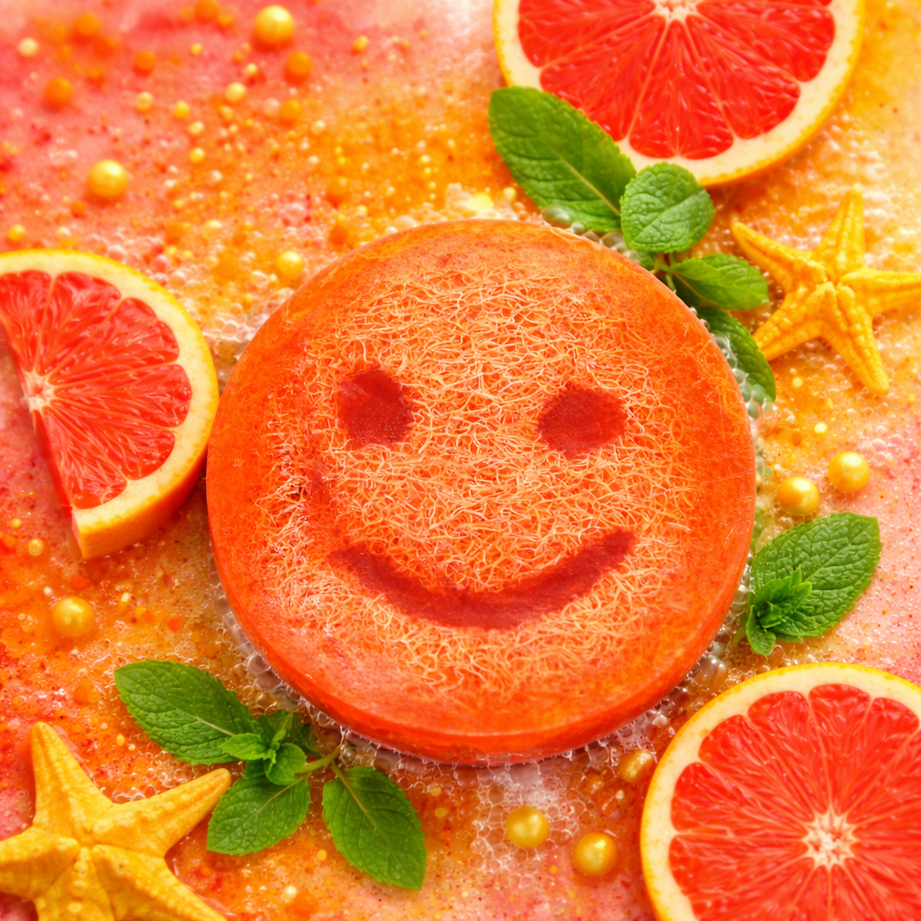Happy Scrub Soap - Grapefruit - Bella Forever