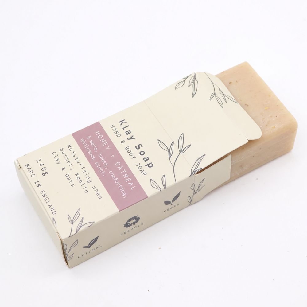 Honey Oatmeal Clay Soap with Kaolin Clay - Bella Forever