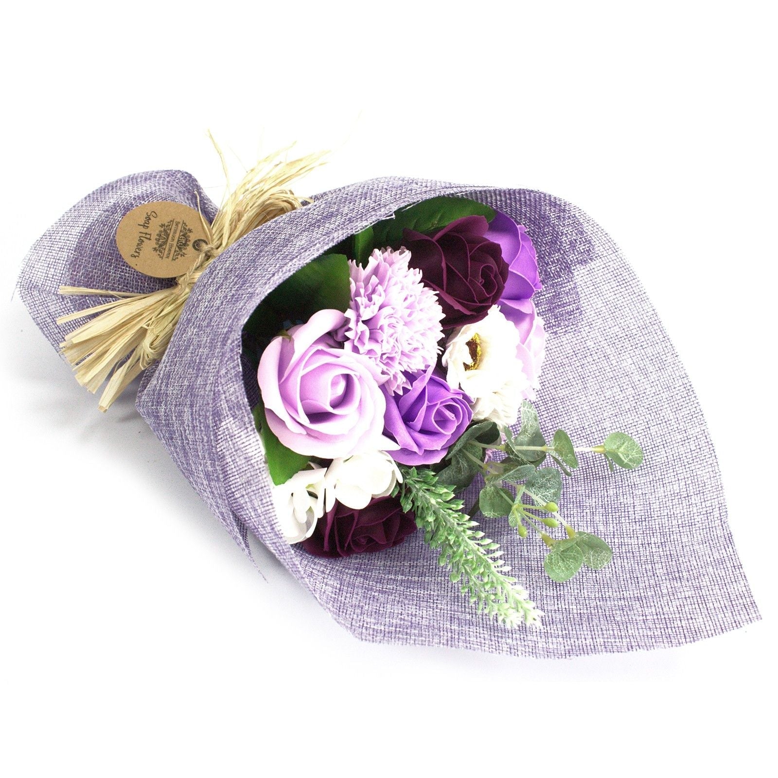 Lavender Bloom Soap Flower Bouquet - Bella Forever