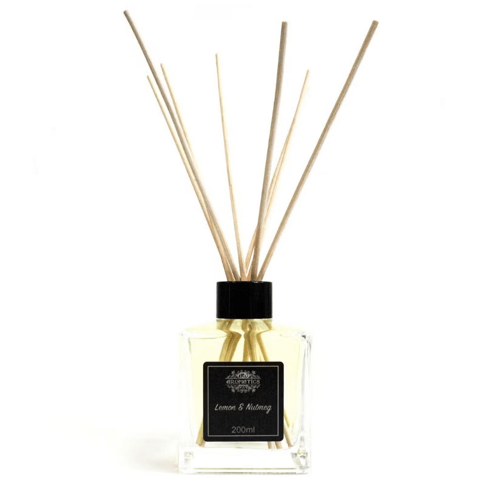 Lemon & Nutmeg Essential Oil Reed Diffuser - Bella Forever