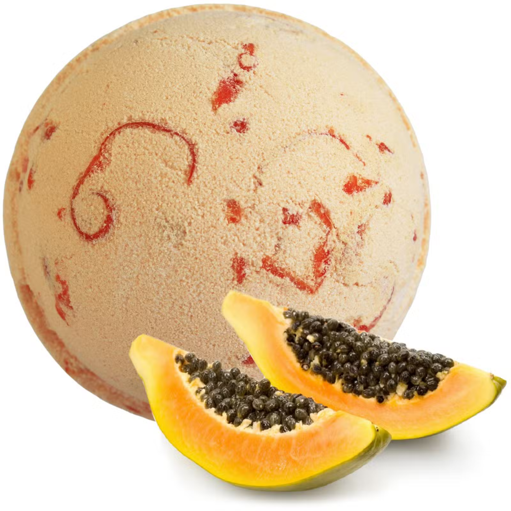 papaya-bath-bomb
