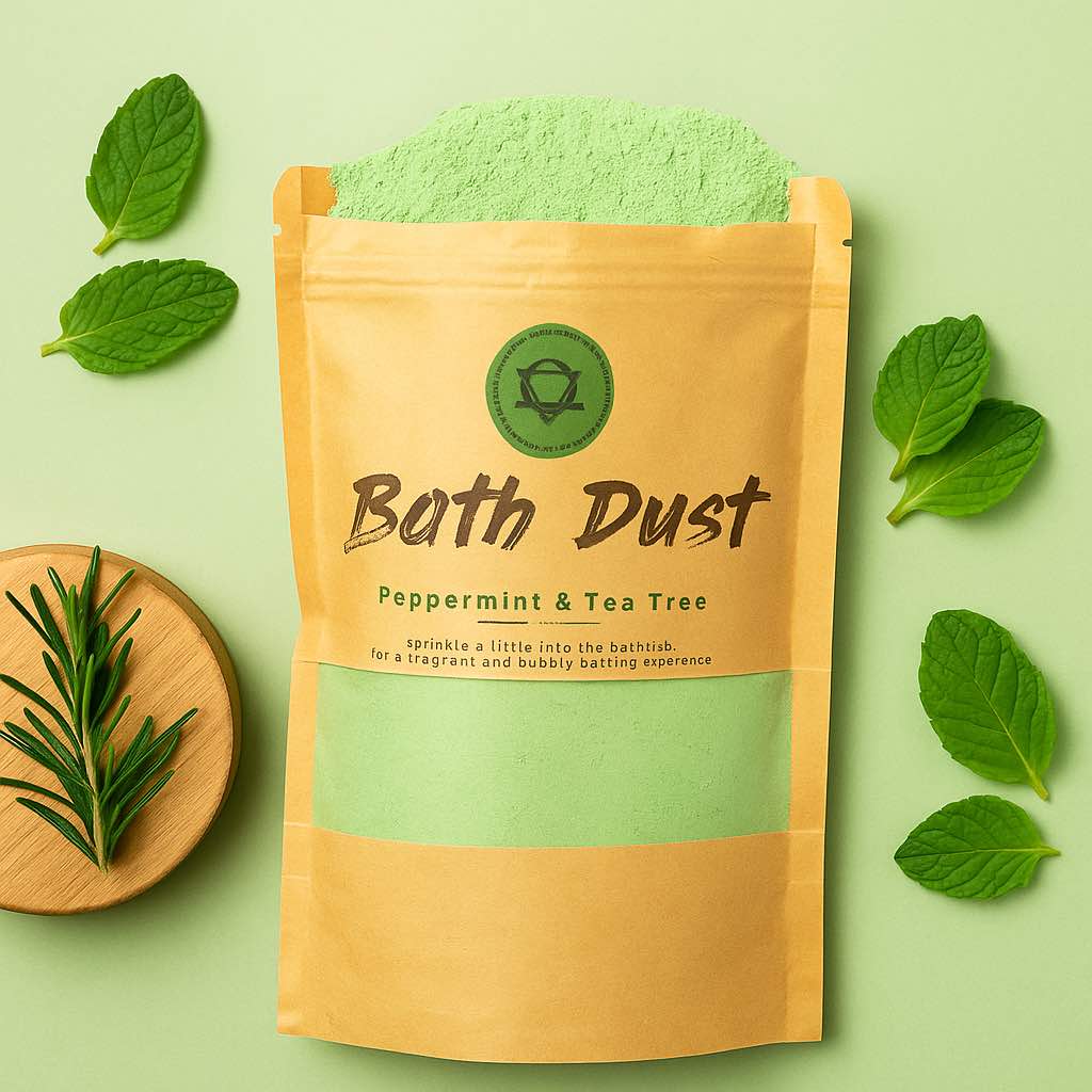 Peppermint & Tea Tree - Bath Dust - Bella Forever