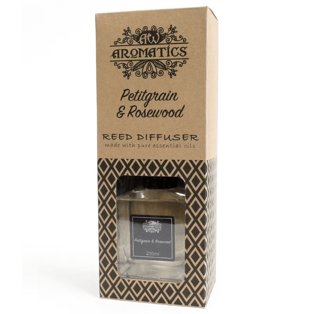 Petitgrain & Rosewood Essential Oil Reed Diffuser - Bella Forever