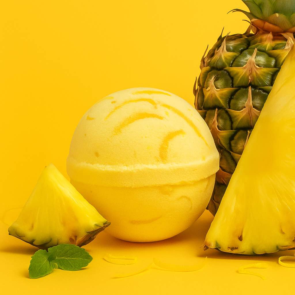 Pineapple - Tropical Paradise Coco Bath Bomb - Bella Forever