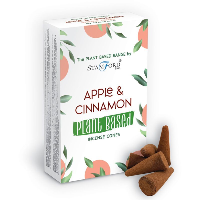Plant Based Incense Cones - Apple & Cinnamon - Bella Forever