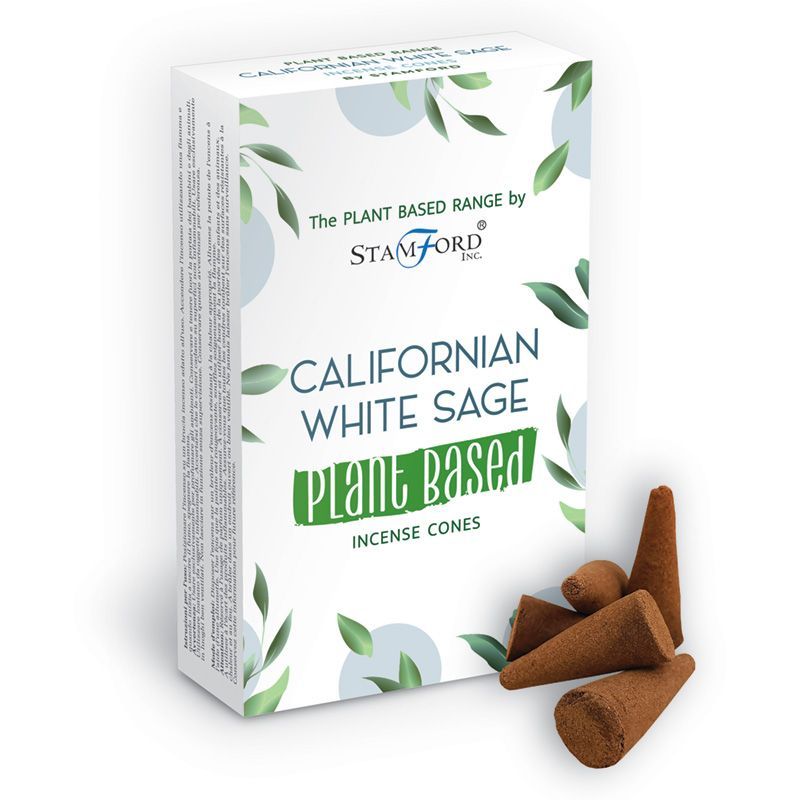 Plant Based Incense Cones - Californian White Sage - Bella Forever