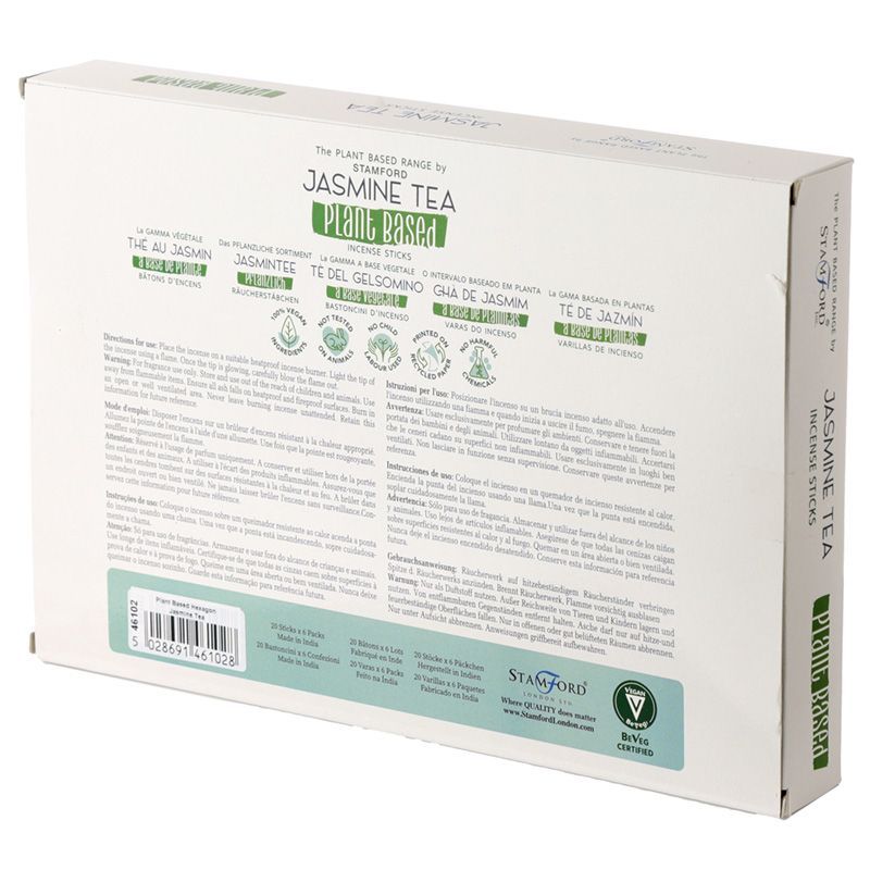 Plant Based Incense Sticks - Jasmine Tea - Bella Forever