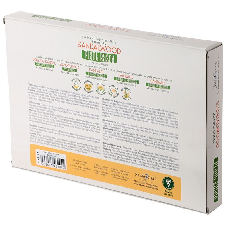 Plant Based Incense Sticks - Sandalwood - Bella Forever