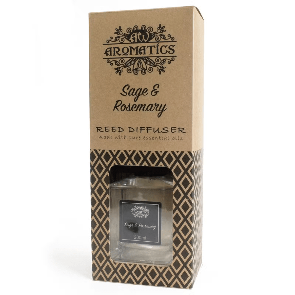 Sage & Rosemary Essential Oil Reed Diffuser - Bella Forever