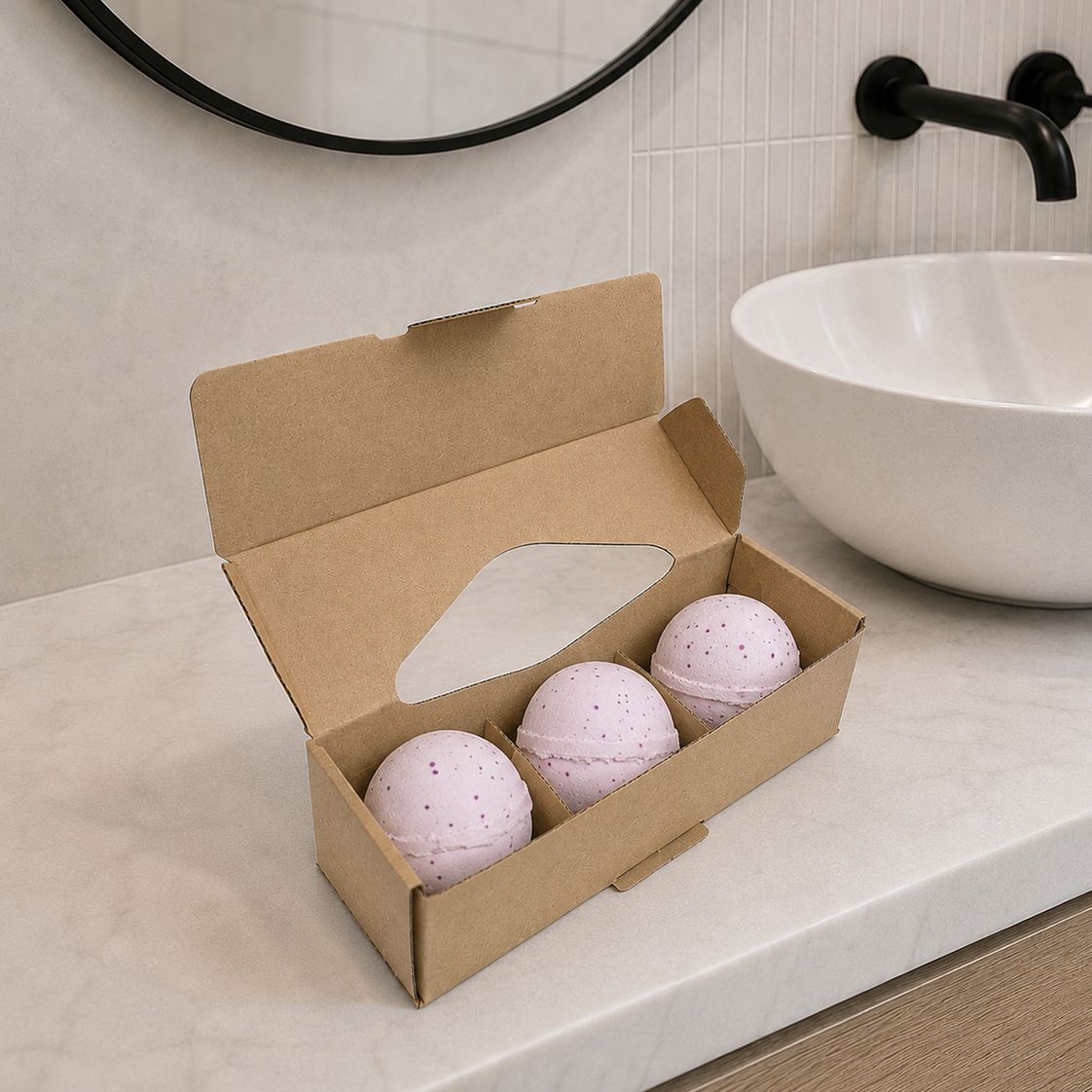 Set of 3 Aromatherapy Bath Bombs - Decadence Potion - Bella Forever