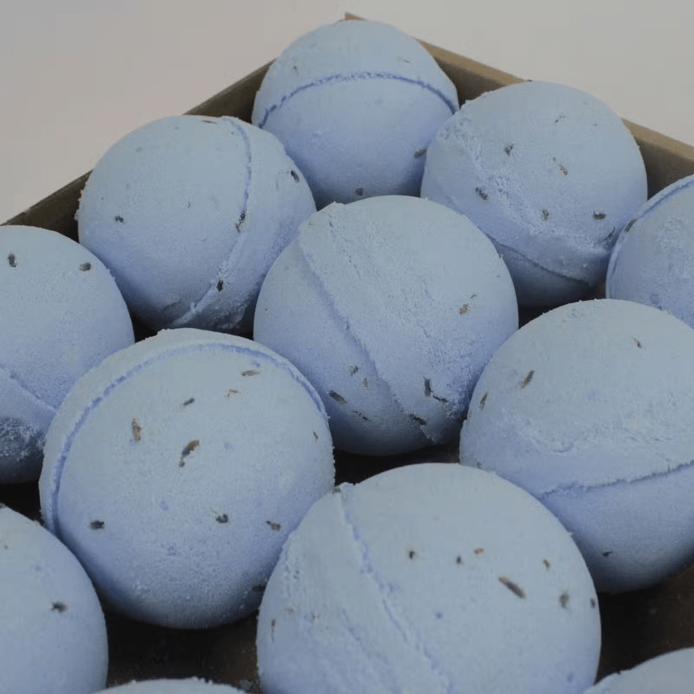 Set of 3 Lavender & Seeds Jumbo Bath Bombs - Bella Forever