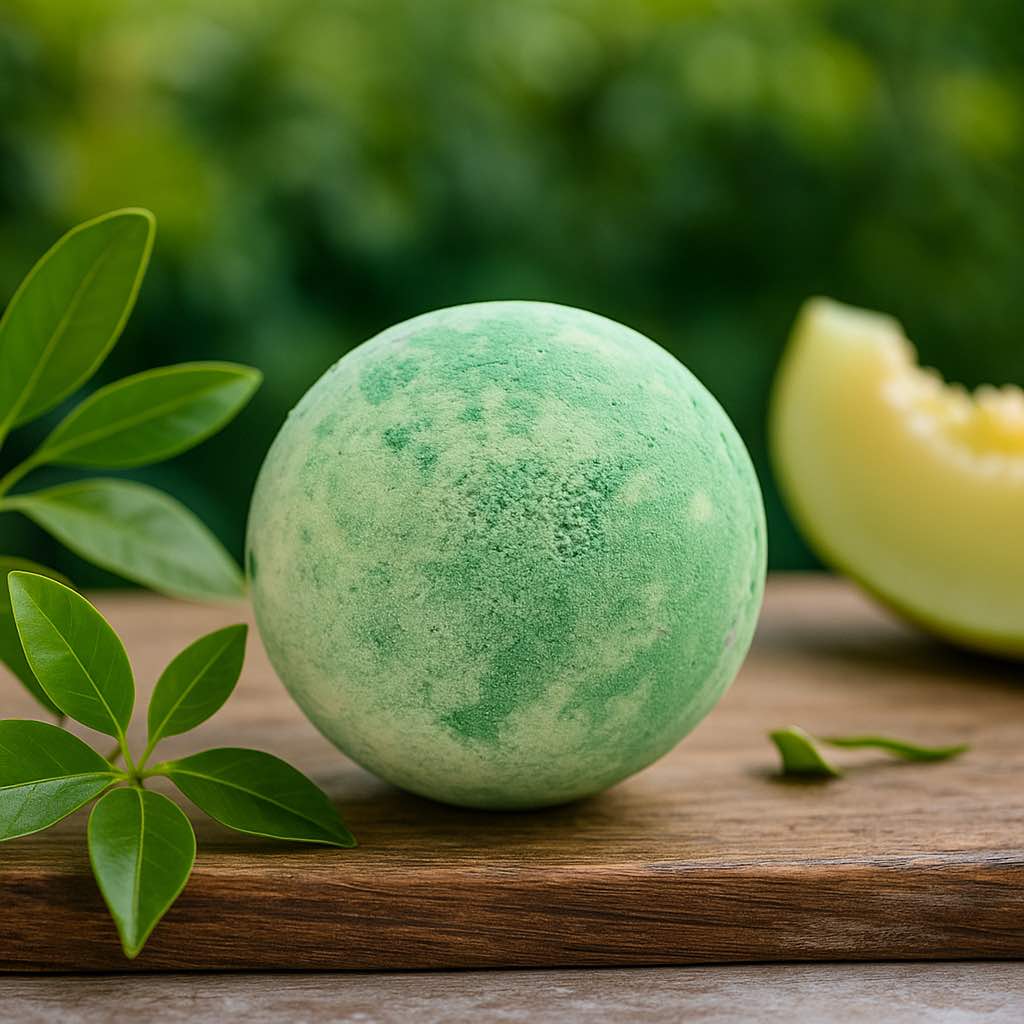 Set of 3 Melon Jumbo Bath Bombs - Bella Forever
