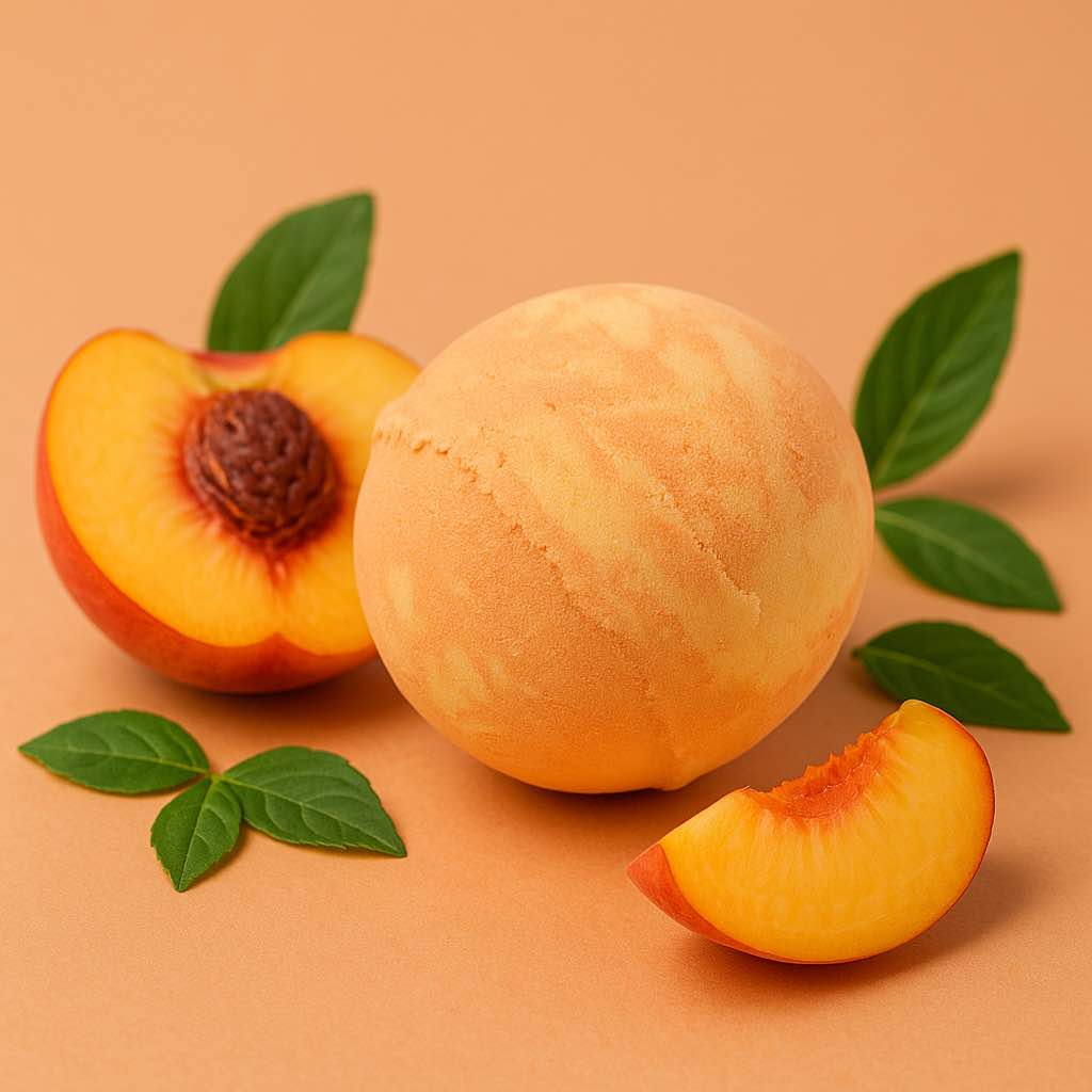 Set of 3 Peach Sangria Jumbo Bath Bombs - Bella Forever