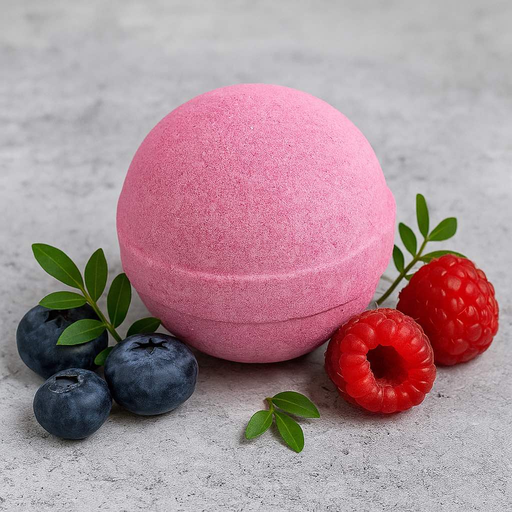 Set of 3 Very Berry Jumbo Bath Bombs - Bella Forever